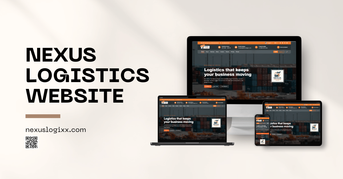 Nexus Logistics freight dashboard