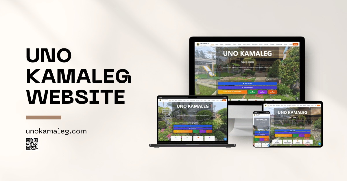 Uno Kamaleg Farm and Resort homepage